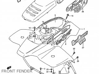 Suzuki LT-F160 QUAD RUNNER 1996 (T) USA (E03) QUADRUNNER ... suzuki lt 160 wiring schematics 