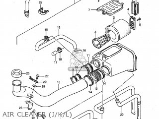 Suzuki LT-F250 QUAD RUNNER 1988 (J) USA (E03) QUADRUNNER QUAD-RUNNER