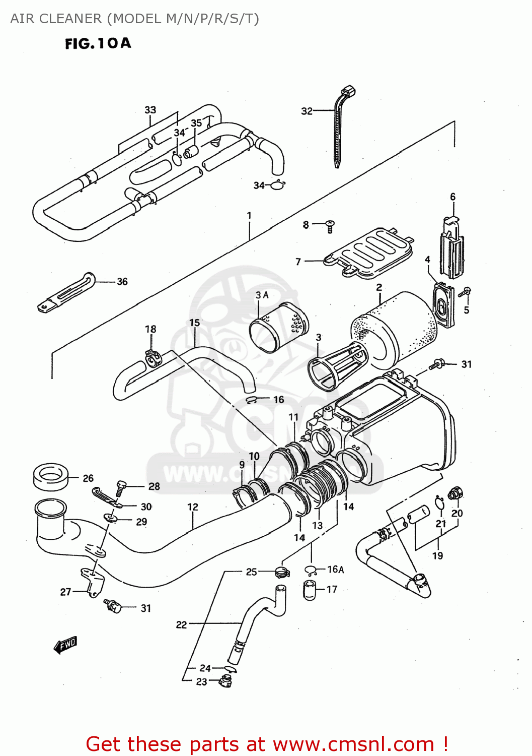 Air Filter Holder Slider Guide For Suzuki Quadrunner 250 LTF250 LT - Foto 8