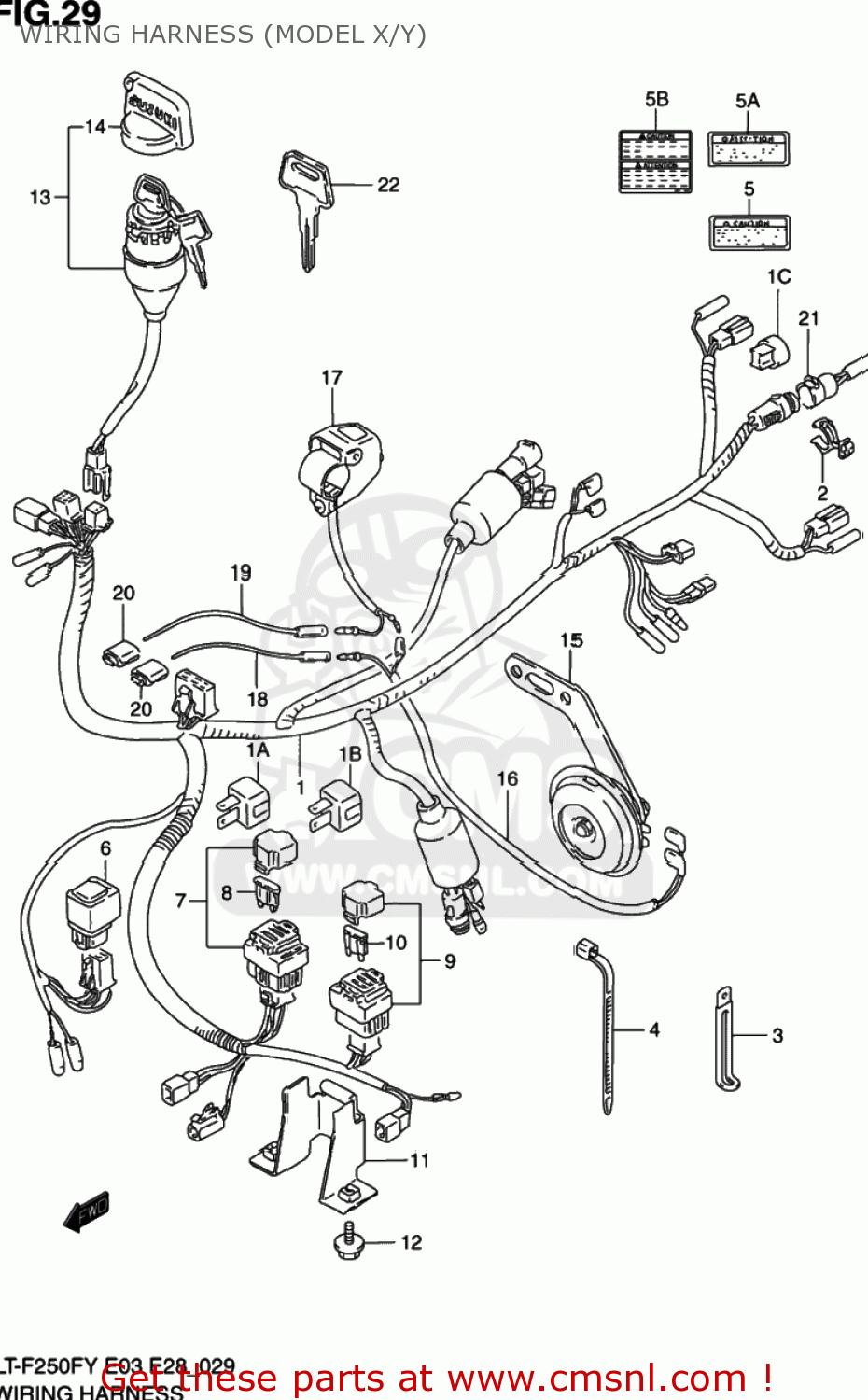 AUTOKAY Gas Tank Fuel Petcock Shut Off Valve For Suzuki LT-F250 Quad Runner And LT-F300 King Quad