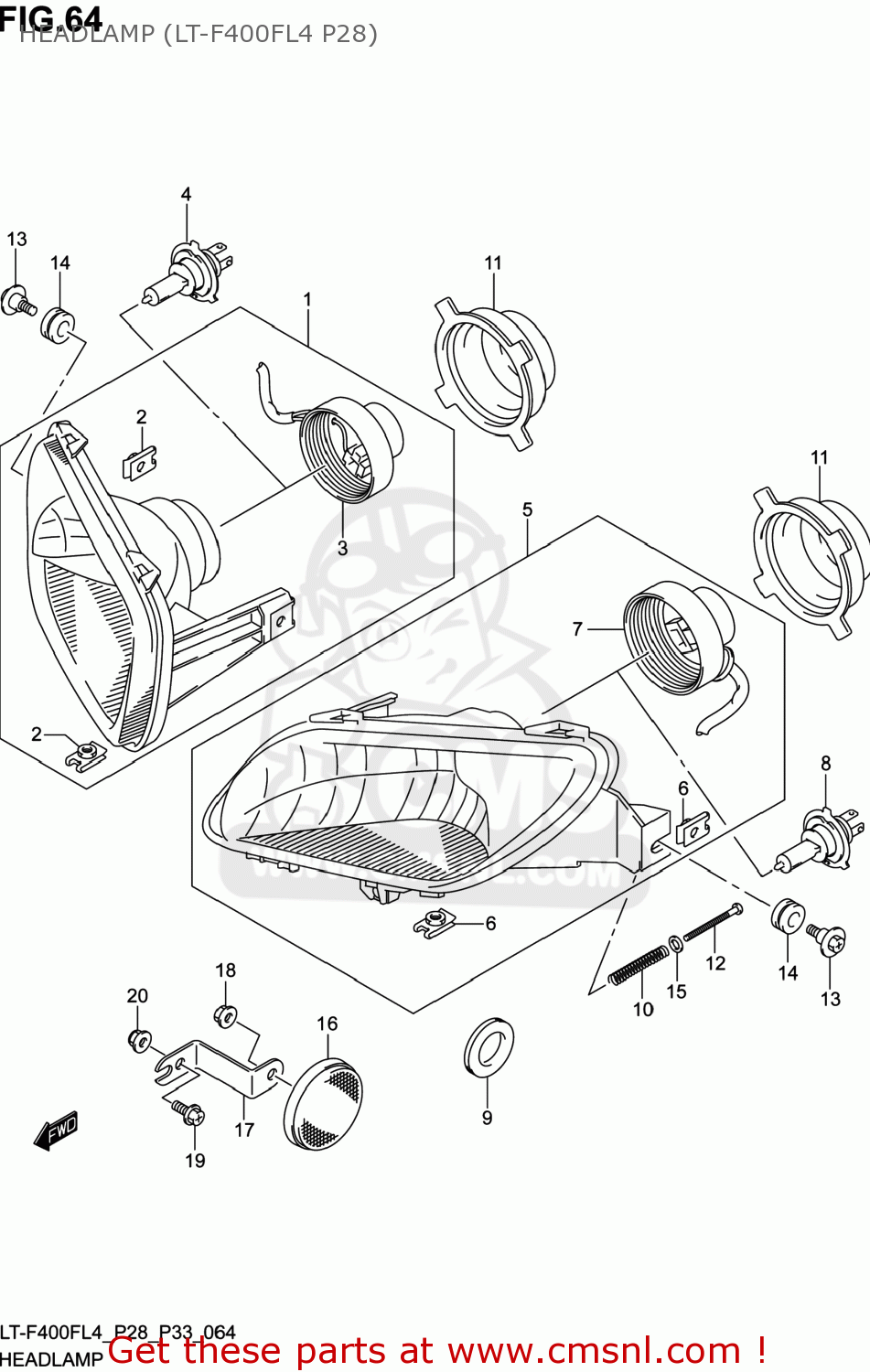 Suzuki LTF400F KING QUAD 2014 (L4) USA (E03) KINGQUAD KINGQUAD