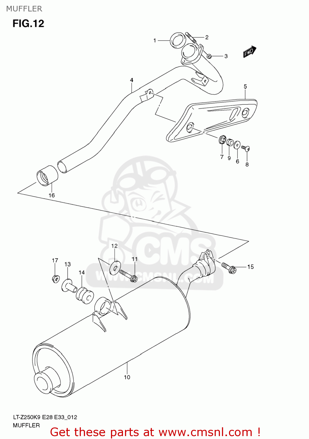 Suzuki LTZ250 QUAD SPORT 2009 (K9) USA (E03) QUADSPORT QUADSPORT