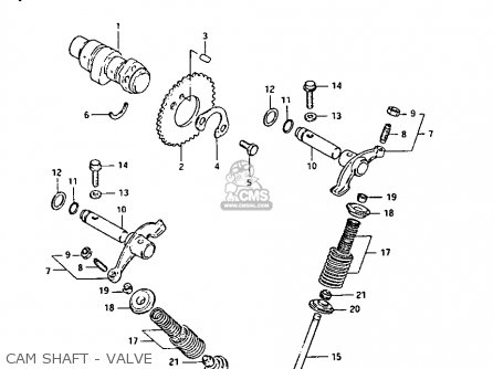 Suzuki LT125 1983 (D) parts lists and schematics