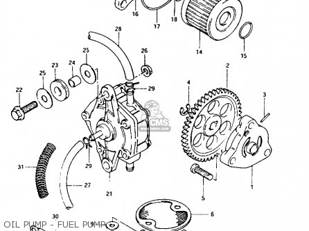 Suzuki LT125 1983 (D) parts lists and schematics