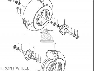 SUZUKI スズキセルペット50MC/52MD Parts List Suzuki Suzuki LT125 1987 (H) USA (E03) parts lists and