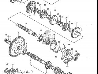 SUZUKI スズキセルペット50MC/52MD Parts List Suzuki Suzuki LT125 1987 (H) USA (E03) parts lists and