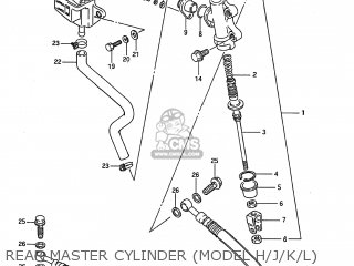 Front Brake Master Cylinder For SUZUKI Quadracer 250 LT250R 2x4 1985-92 