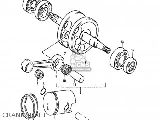 Suzuki LT50 1984 (E) USA (E03) parts lists and schematics