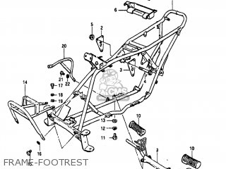 Suzuki LT50 1986 (G) USA (E03) parts lists and schematics