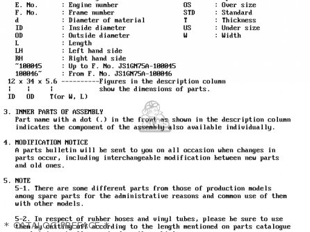 lt50 suzuki 1988 preface parts catalog