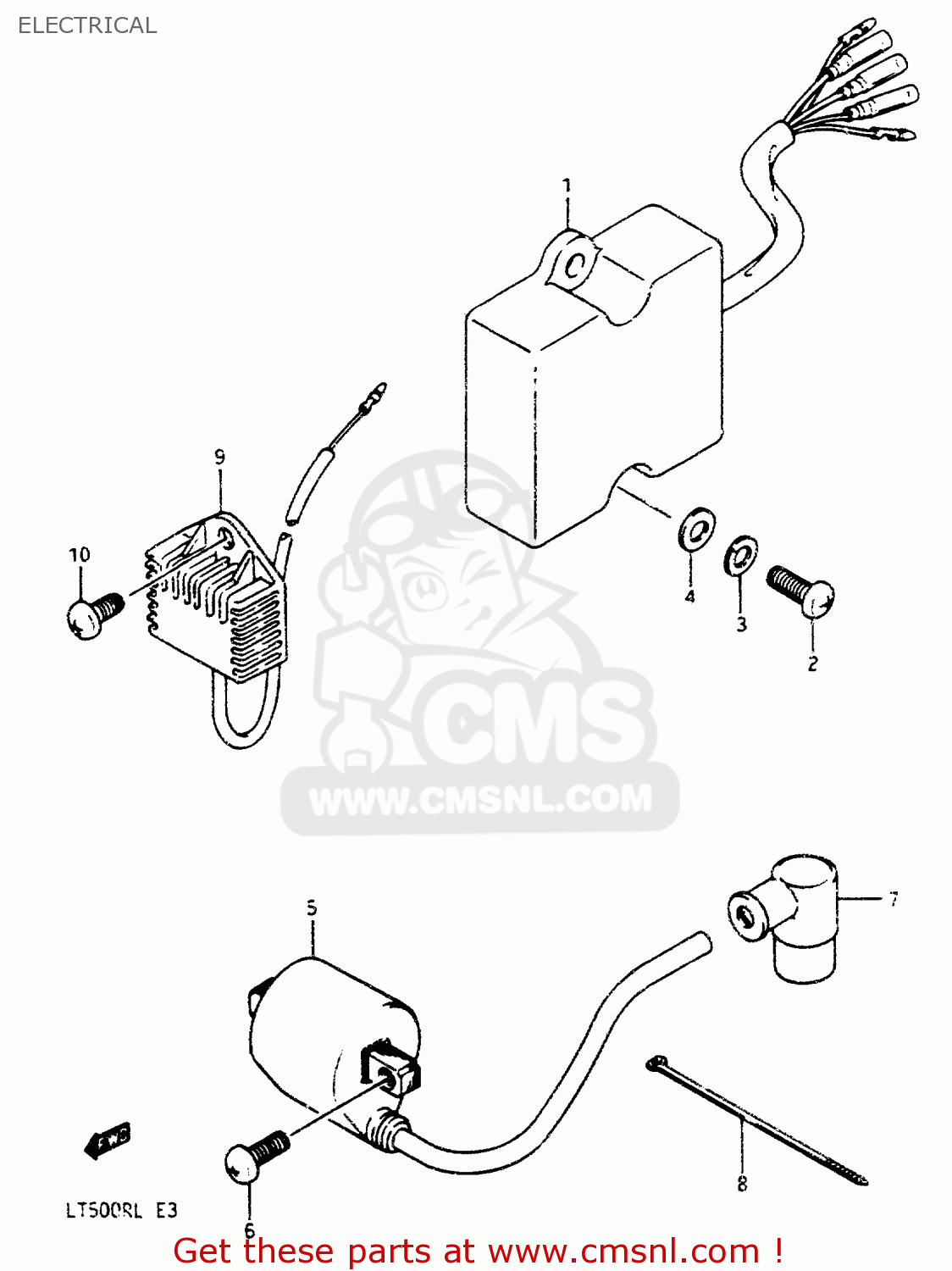 Suzuki Lt500 Wiring Diagram