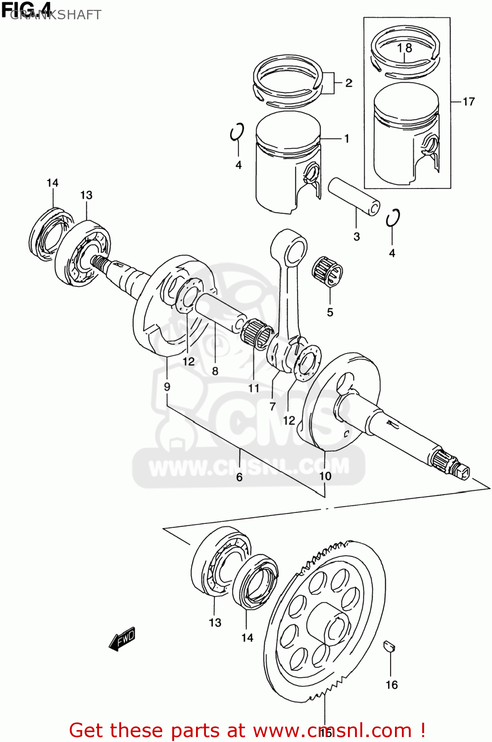 Suzuki LT80 QUAD SPORT 2001 (K1) USA (E03) QUADSPORT QUADSPORT