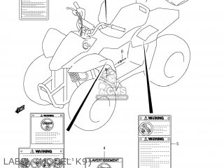 SUZUKI スズキセルペット50MC/52MD Parts List Suzuki Suzuki LT125 1987 (H) USA (E03) parts lists and