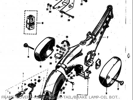 Suzuki M15 M15D M12 1968 USA (E03) parts lists and schematics