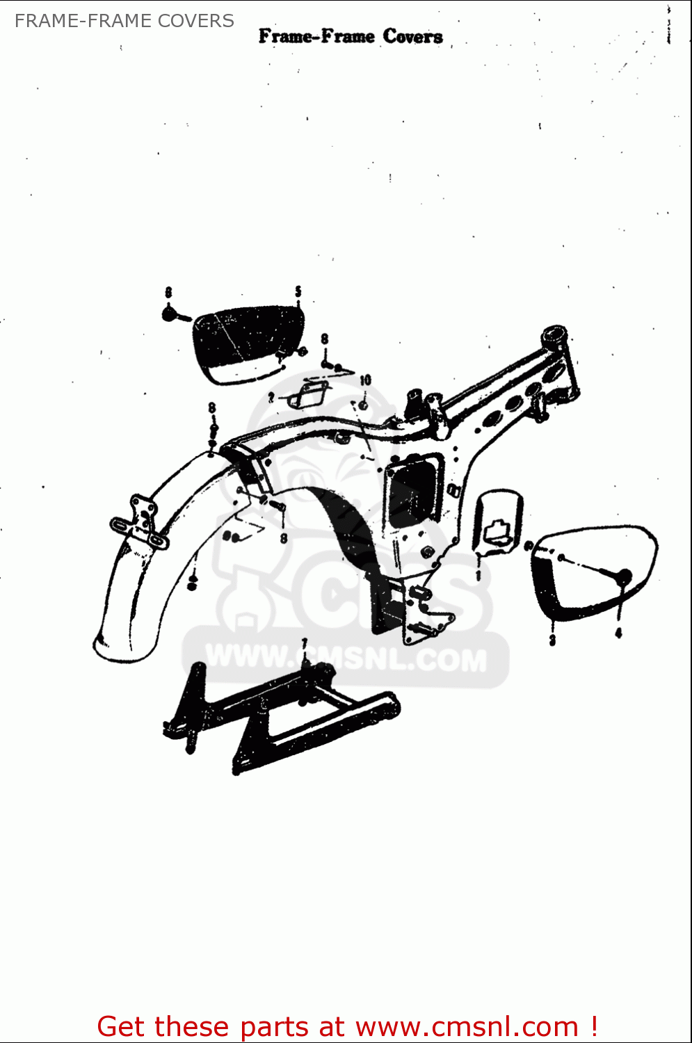 FRAME-FRAME COVERS M15 M15D M12 1968 USA (E03)