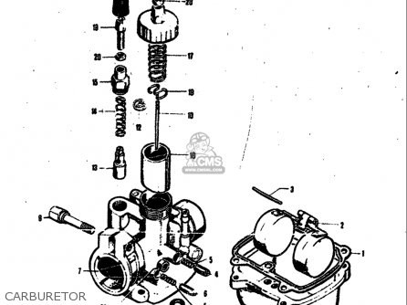 CARBURETOR - M15 M15D M12 1968 USA (E03)