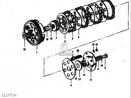 CLUTCH - M15 M15D M12 1968 USA (E03)