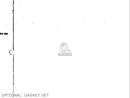 OPTIONAL: GASKET SET - M15 M15D M12 1968 USA (E03)