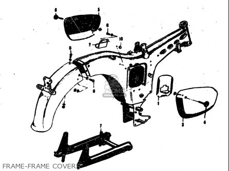 FRAME-FRAME COVERS - M15 M15D M12 1968 USA (E03)