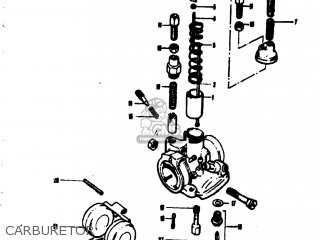 CARBURETOR - MT50 TRAILHOPPER 1973 (K) USA (E03)