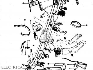 ELECTRICAL - MT50 TRAILHOPPER 1973 (K) USA (E03)