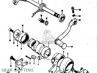 GEAR SHIFTING - MT50 TRAILHOPPER 1973 (K) USA (E03)