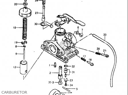 CARBURETOR - OR50 1979 1980 (N) (T) USA (E03)