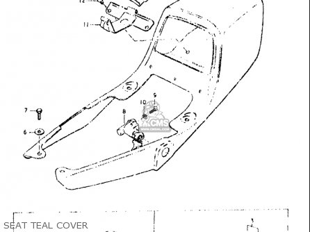 SEAT TEAL COVER - OR50 1979 1980 (N) (T) USA (E03)