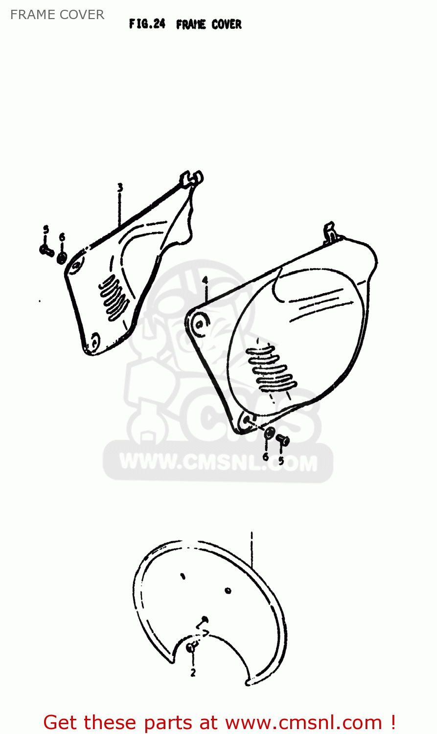 FRAME COVER PE175 1978 (C) USA (E03)