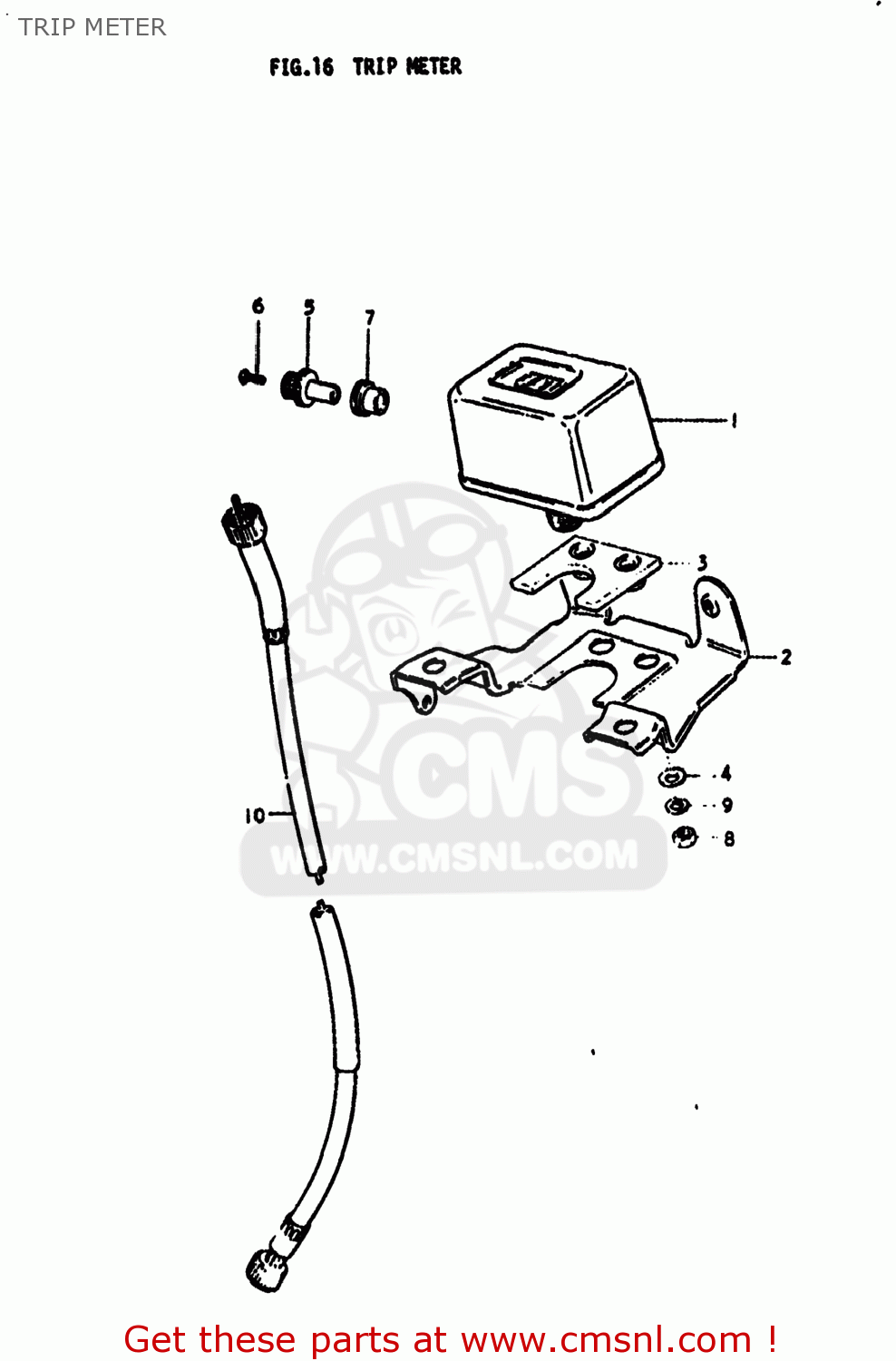 TRIP METER PE175 1978 (C) USA (E03)