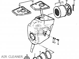 AIR CLEANER - PE175 1978 (C) USA (E03)