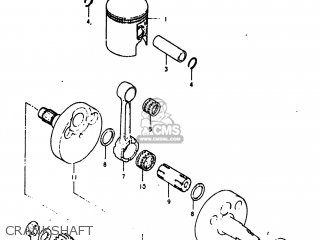 CRANKSHAFT - PE175 1978 (C) USA (E03)