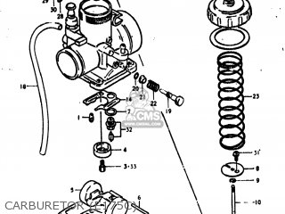 CARBURETOR (E175C) - PE175 1979 (N) USA (E03)