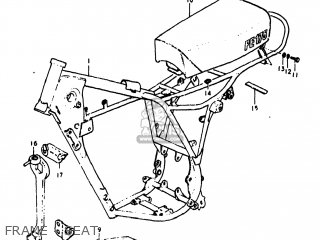 FRAME - SEAT - PE175 1979 (N) USA (E03)
