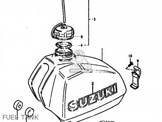 FUEL TANK - PE175 1979 (N) USA (E03)