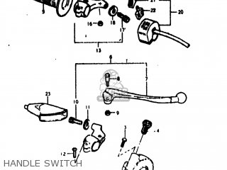 HANDLE SWITCH - PE175 1979 (N) USA (E03)
