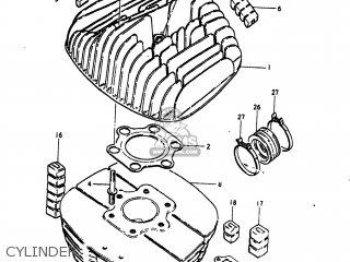 CYLINDER - PE175 1981 (X) USA (E03)
