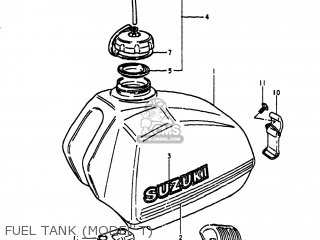 FUEL TANK (MODEL T) - PE175 1981 (X) USA (E03)