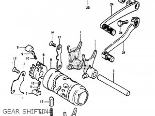 GEAR SHIFTING - PE175 1981 (X) USA (E03)