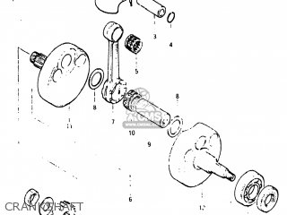 CRANKSHAFT - PE175 1982 (Z) USA (E03)