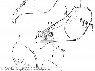 FRAME COVER (MODEL D) - PE175 1982 (Z) USA (E03)