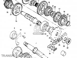 TRANSMISSION - PE175 1982 (Z) USA (E03)