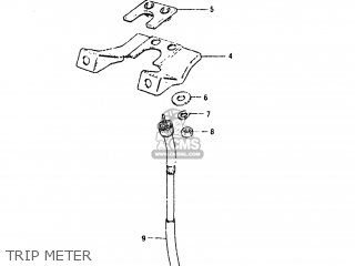 TRIP METER - PE175 1982 (Z) USA (E03)