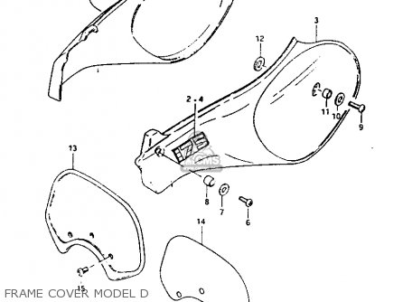 FRAME COVER MODEL D - PE175 1982 (Z)