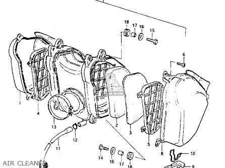 AIR CLEANER - PE175 1982 (Z)