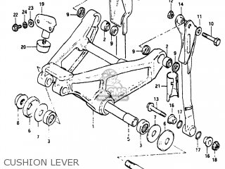 CUSHION LEVER - PE175 1983 (D) USA (E03)