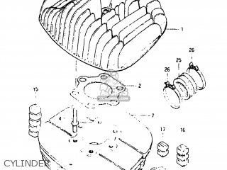 CYLINDER - PE175 1983 (D) USA (E03)