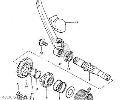 KICK STARTER - PE175 1983 (D)