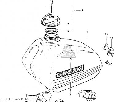 FUEL TANK MODEL Z - PE175 1983 (D)