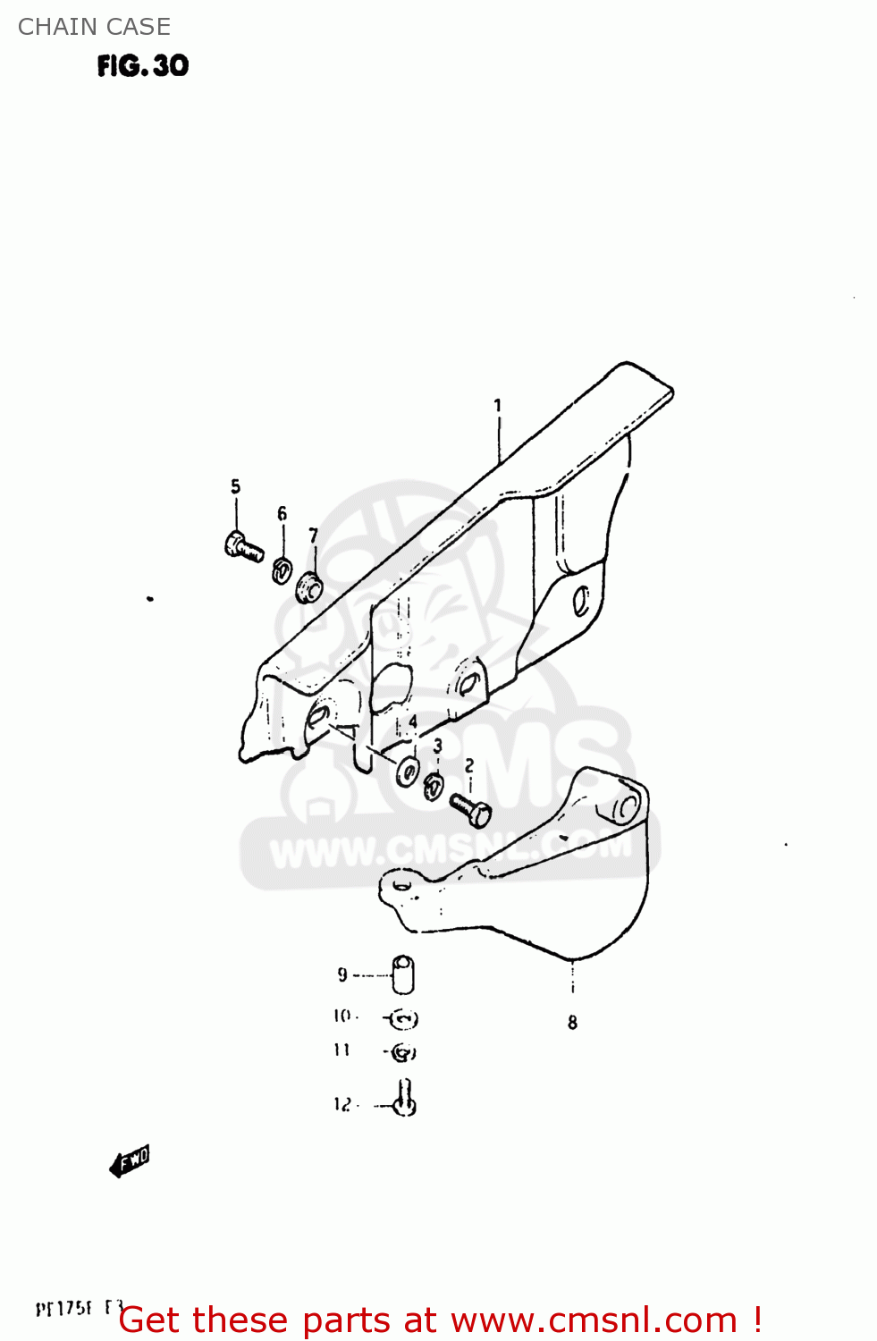 CHAIN CASE PE175 1984 (E) USA (E03)
